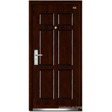 Puerta de acero de madera (LT-103)